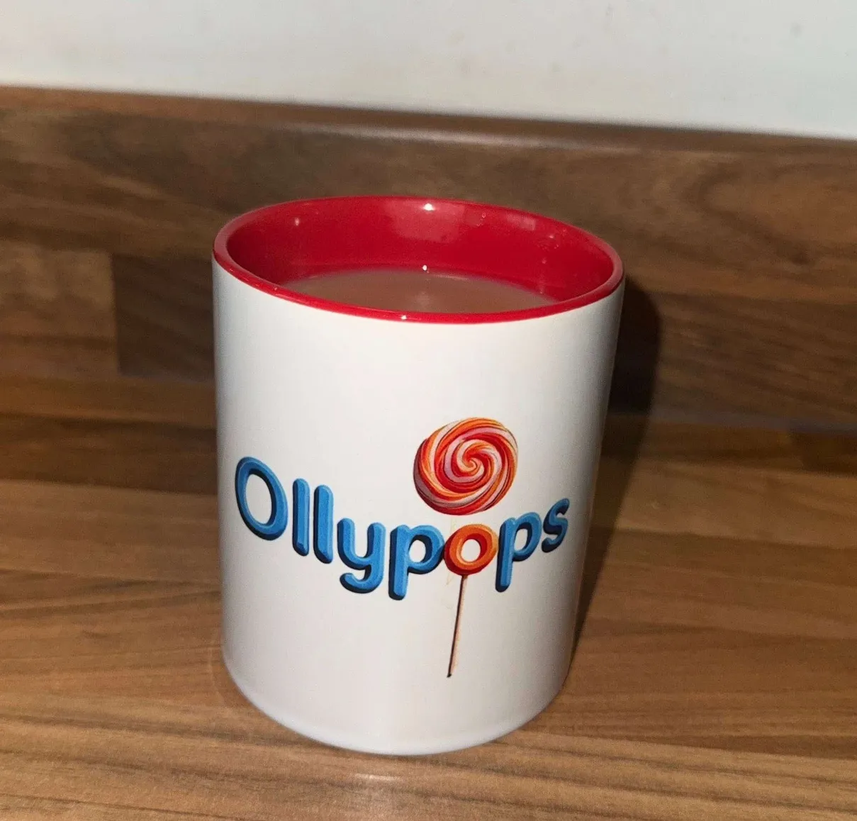 Ollypops branded mug