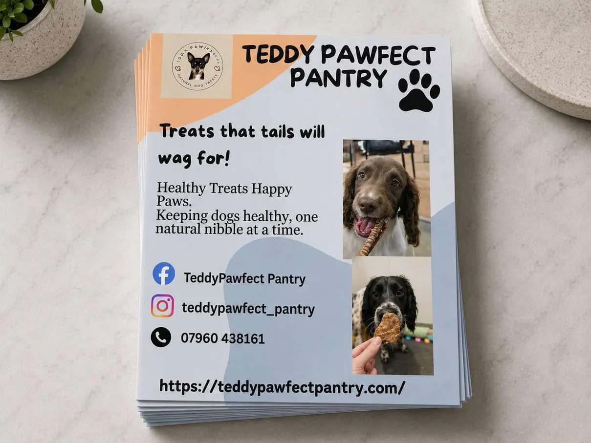 Teddy Pawfect Pantry flyers